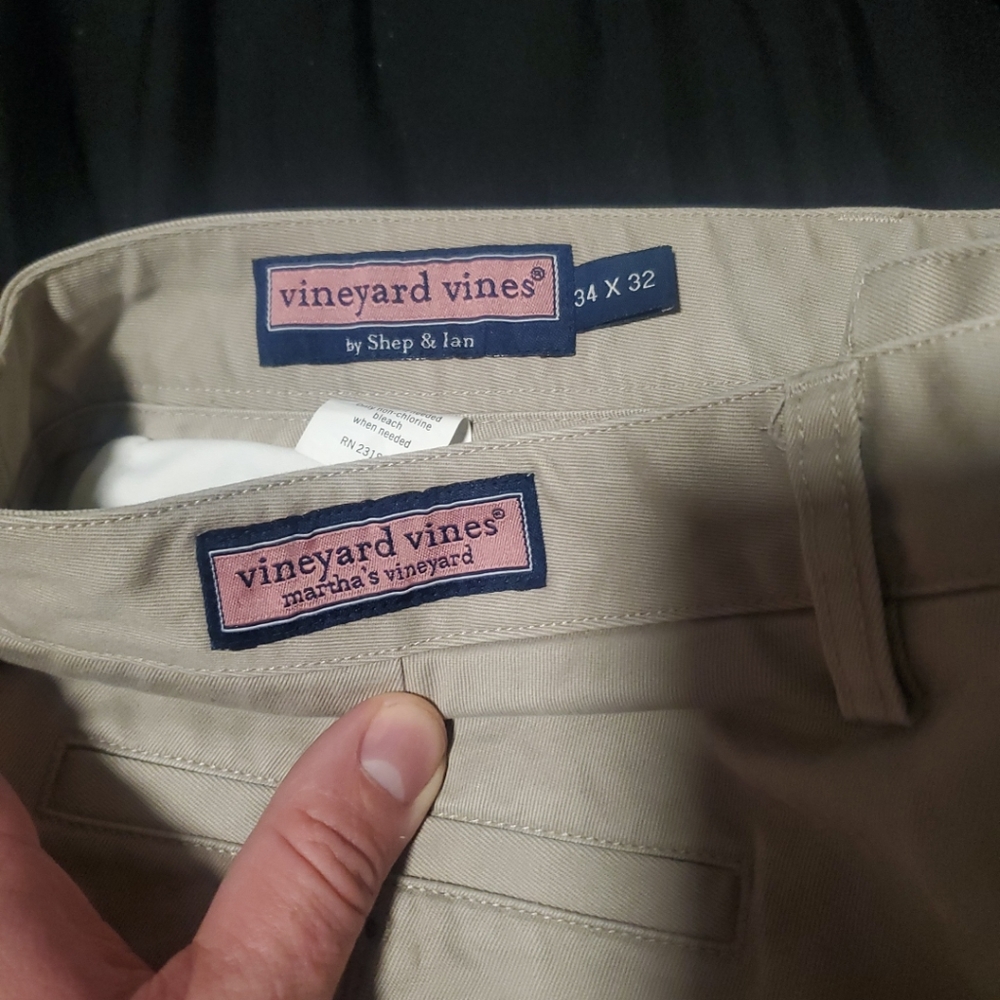 Vineyard Vines Island Pants 34 x 32' khaki